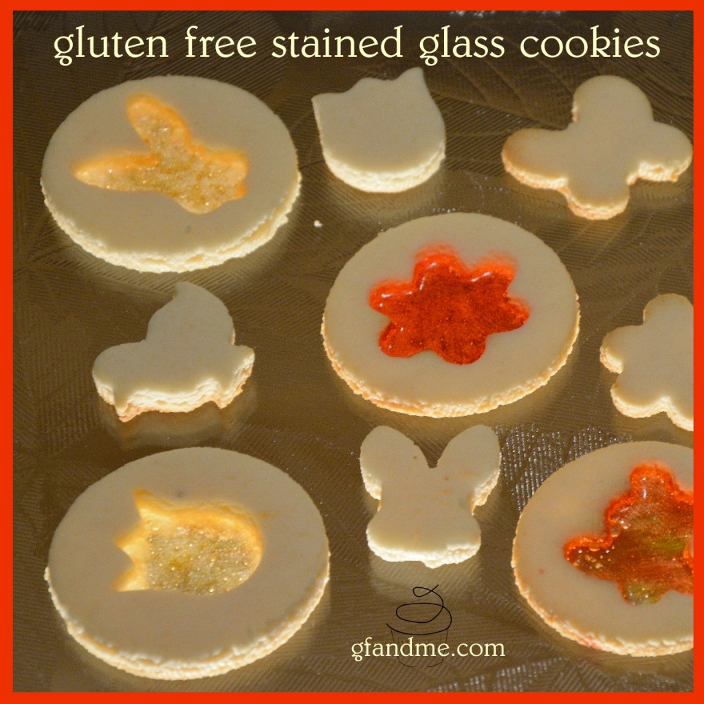 gluten free stained glass cookies