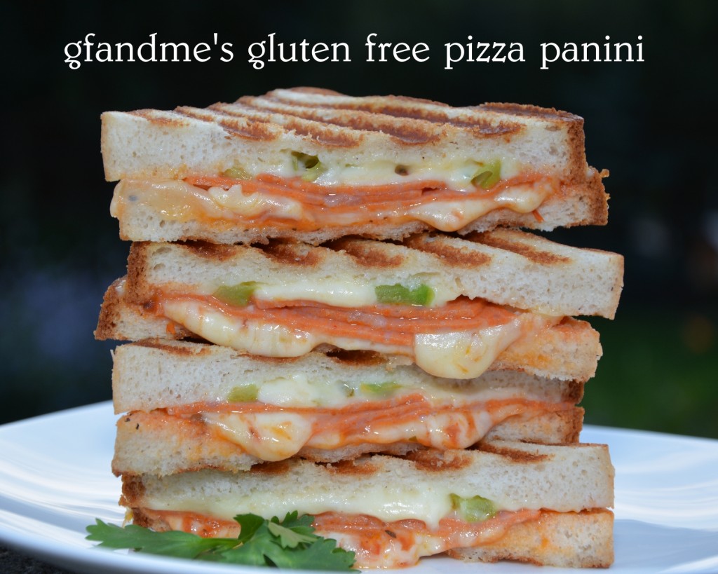 breakfast, lunch, dinner & dessert panini gluten free, of course gf