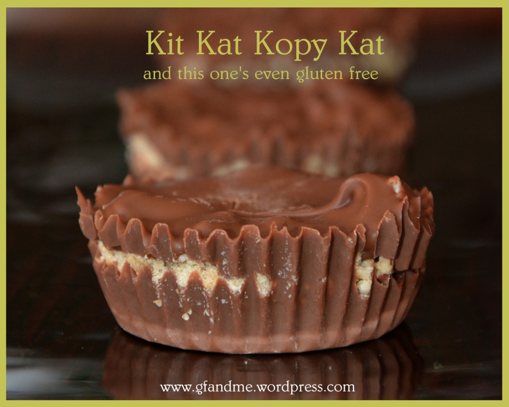 gluten free Kit Kat copy cat recipe